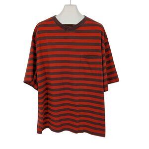 Urban Outfitters Oversized Striped T Shirt Indie Skate Grunge Streetwear Size XL